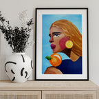 Woman With Orange