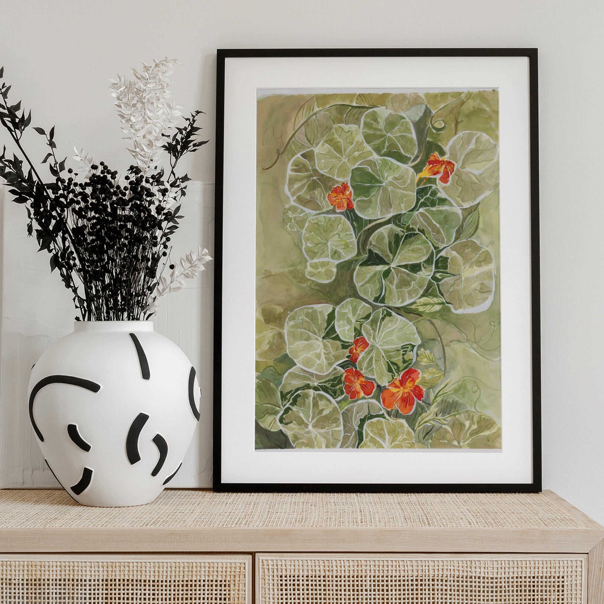 Nasturtium Tapestry