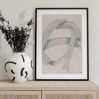 Abstract Grey Intersections 02