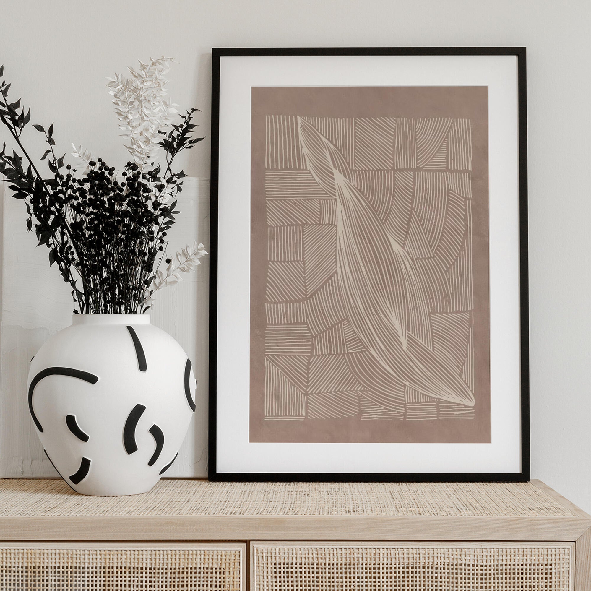 Abstract Irregular Lines