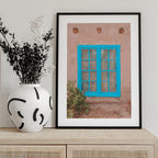Turquoise Window - Taos, New Mexico