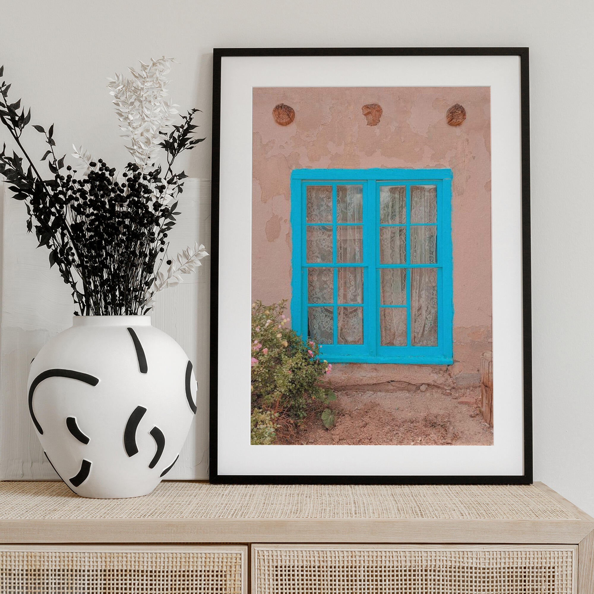 Turquoise Window - Taos, New Mexico