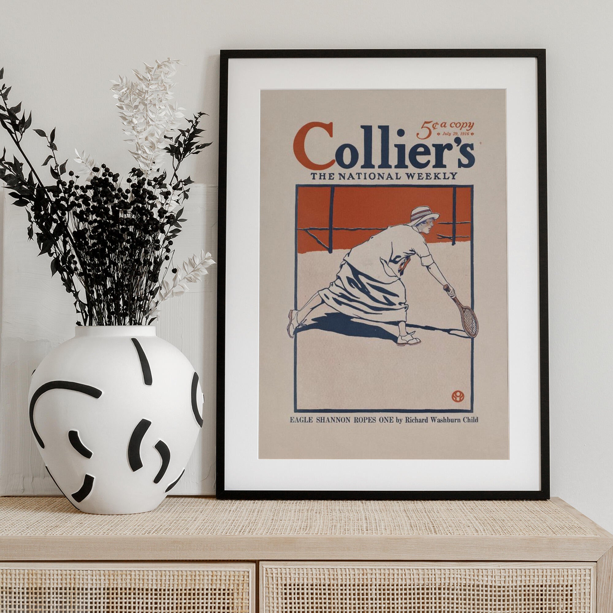 Collier's, the National Weekly, Eagle Shannon Ropes One