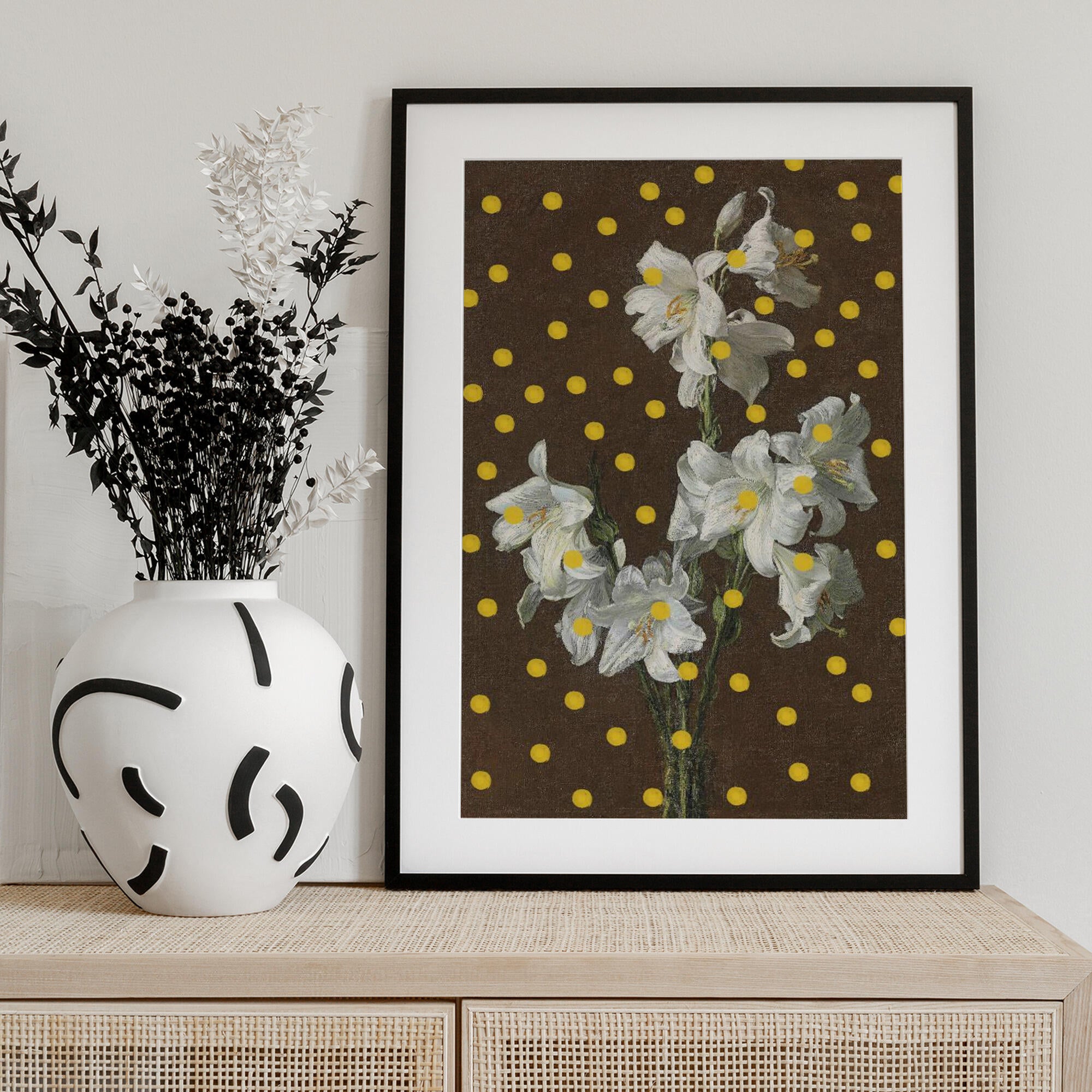Lilies and Dots