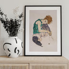 Seated Woman With Legs Drawn Up