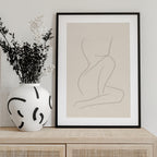 Minimalist Nude Form