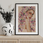 Woman wih Poppies