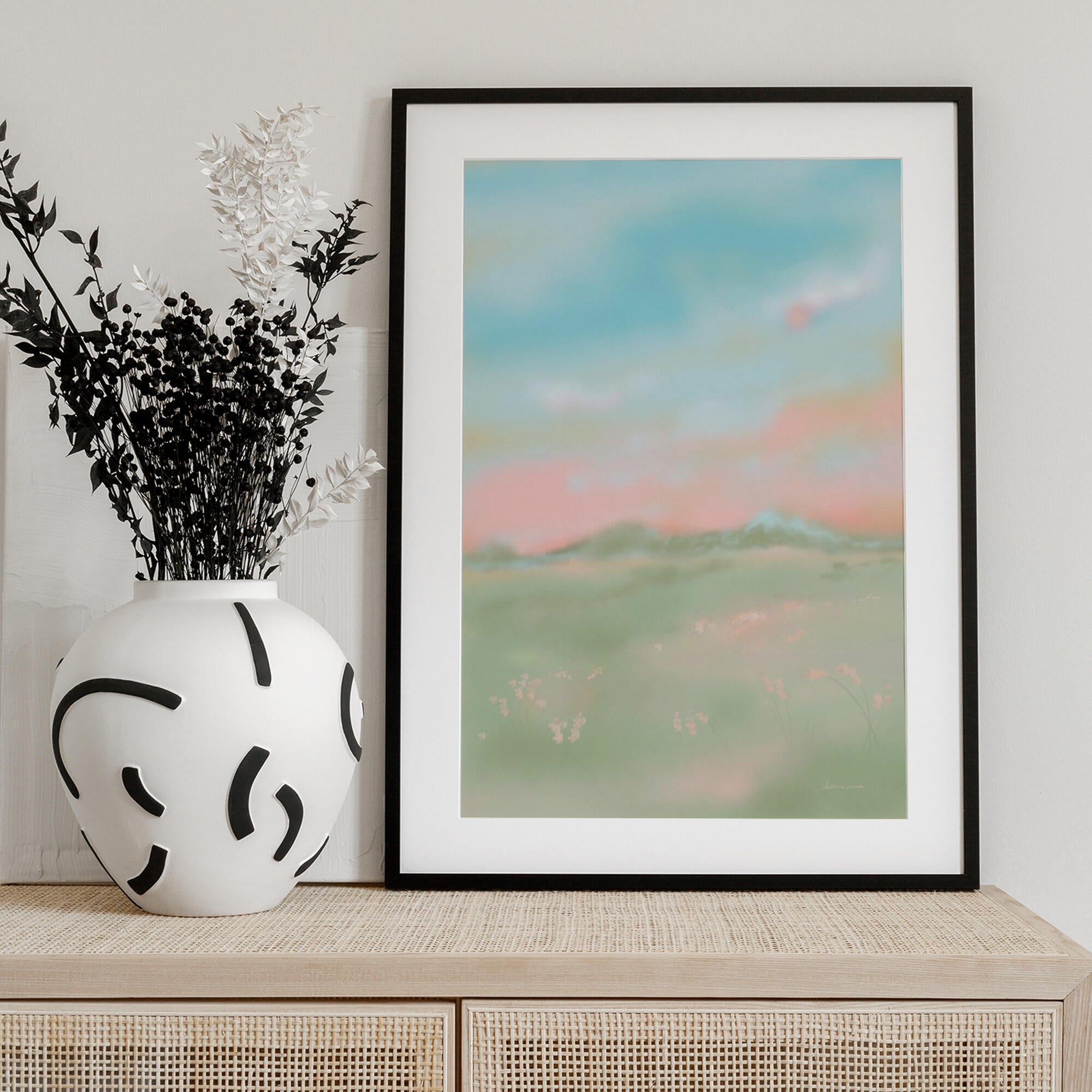 Dreamy Pastel Meadow