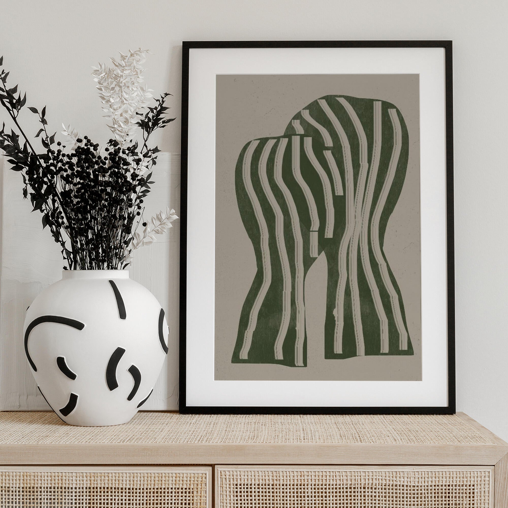 Curved Stripes