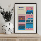 Poster Tennis Double Vault