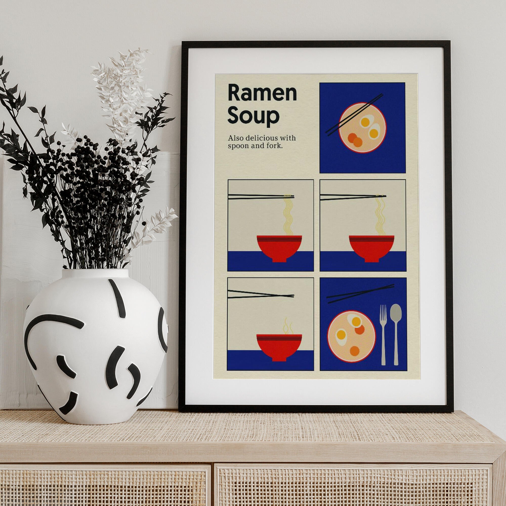 Poster Ramen Soup