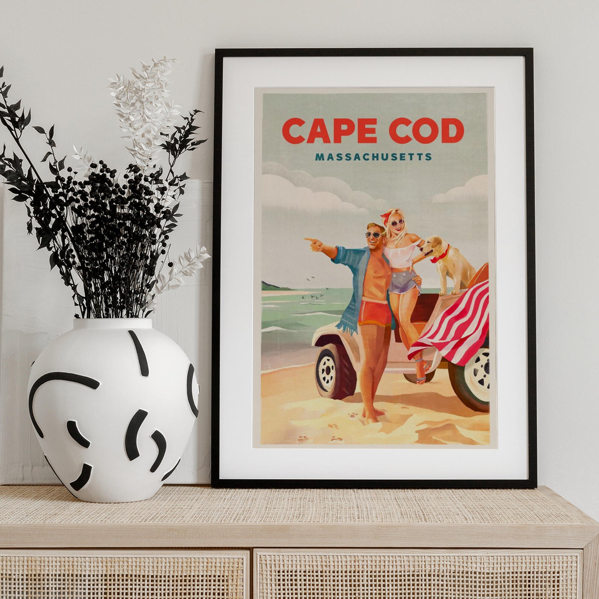 Cape Cod Massachusetts Summer Beach Art