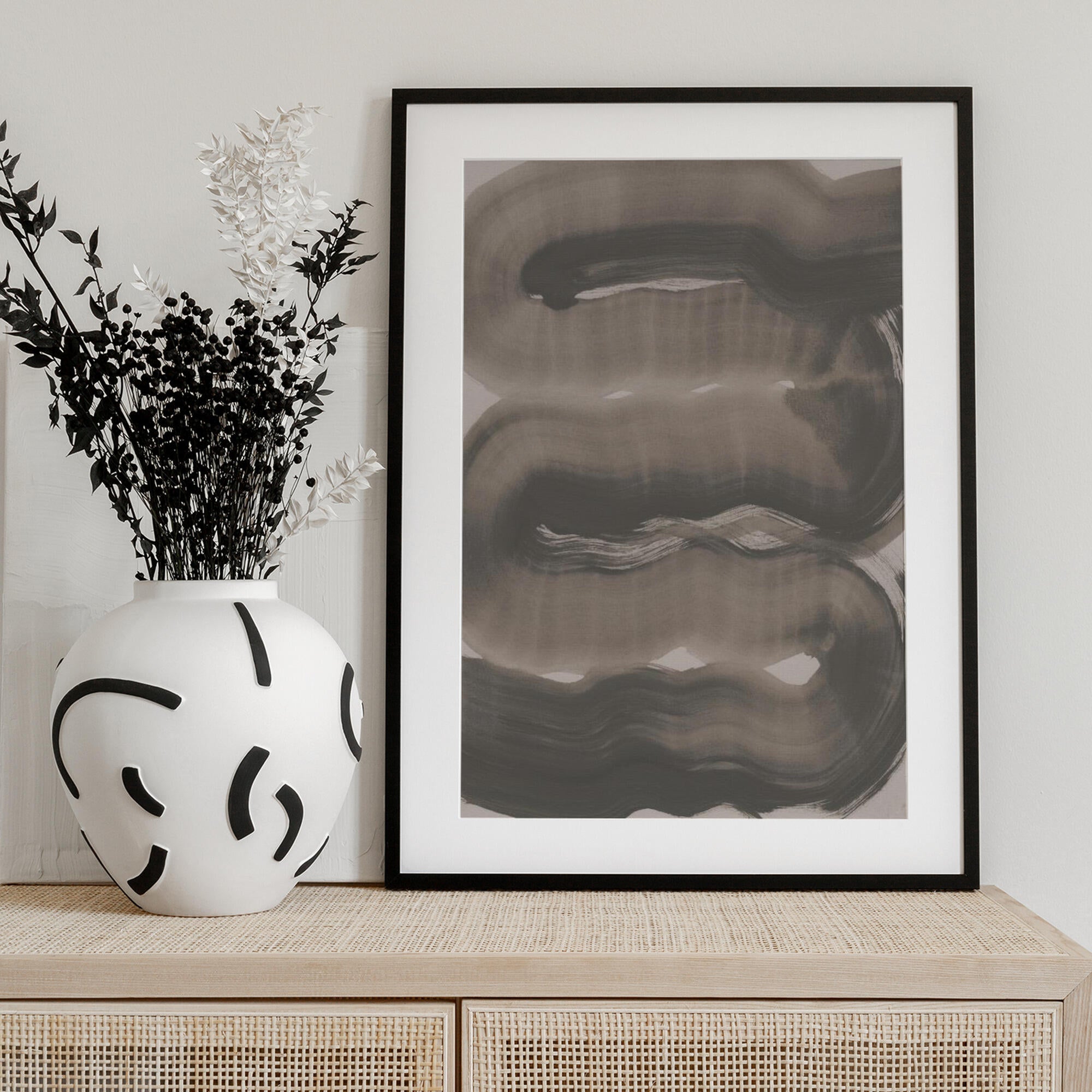 Abstract Brush Strokes 163X