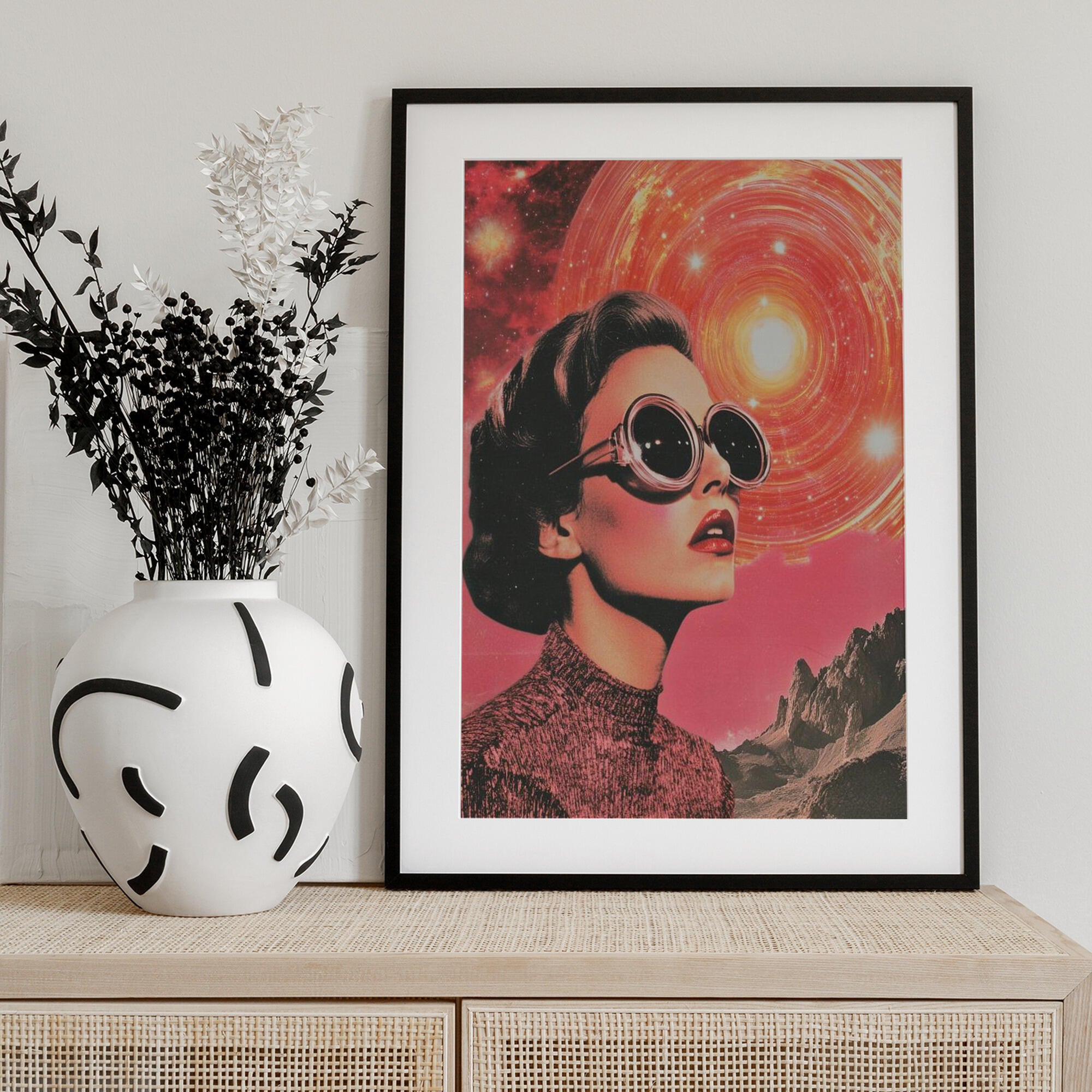 Space Vision Vintage Collage