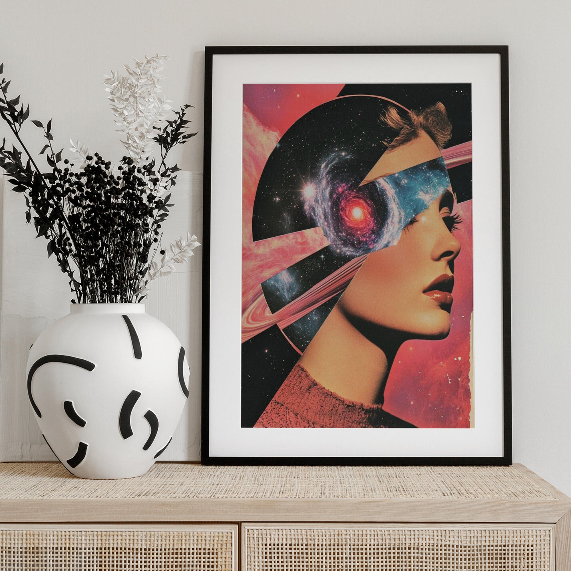 Portraiture with Cosmic Elements