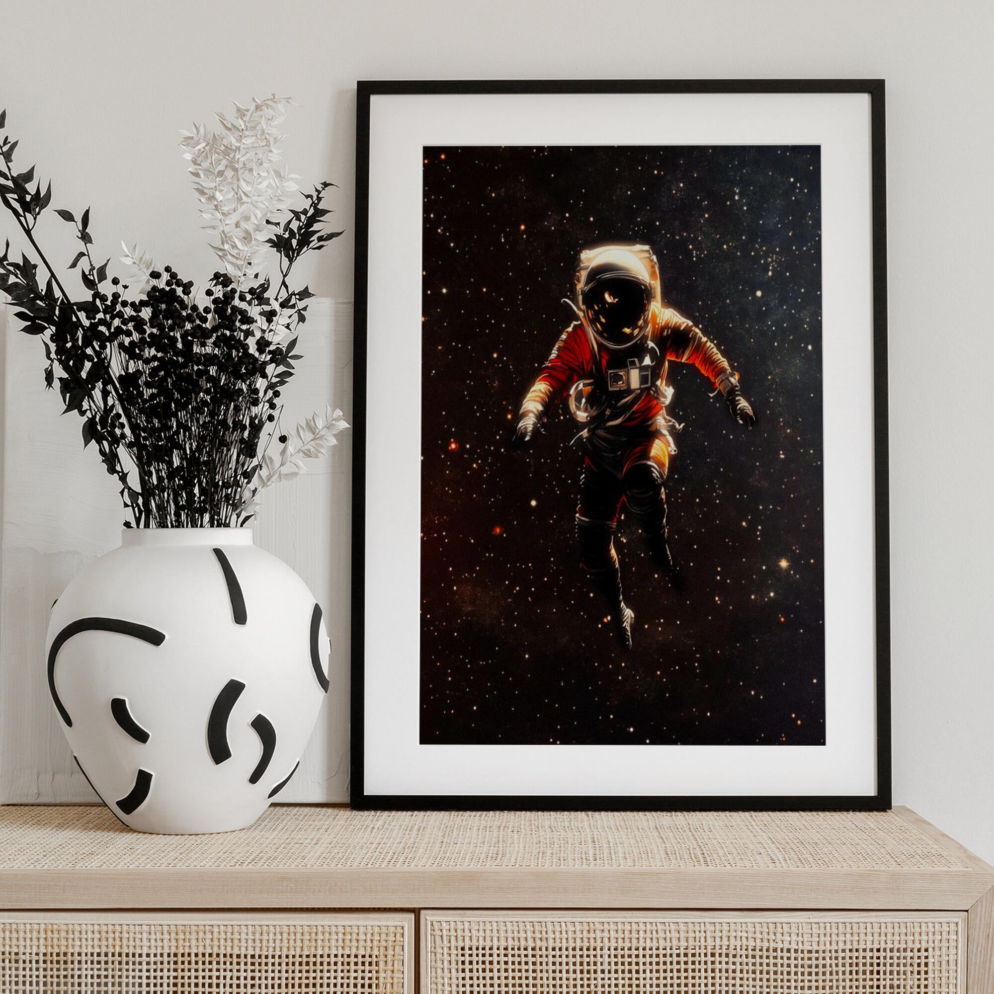 An Astronaut in Space