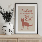 All guests must be approved by the cat!