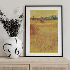 Wheat Field With View of Arles (1888)