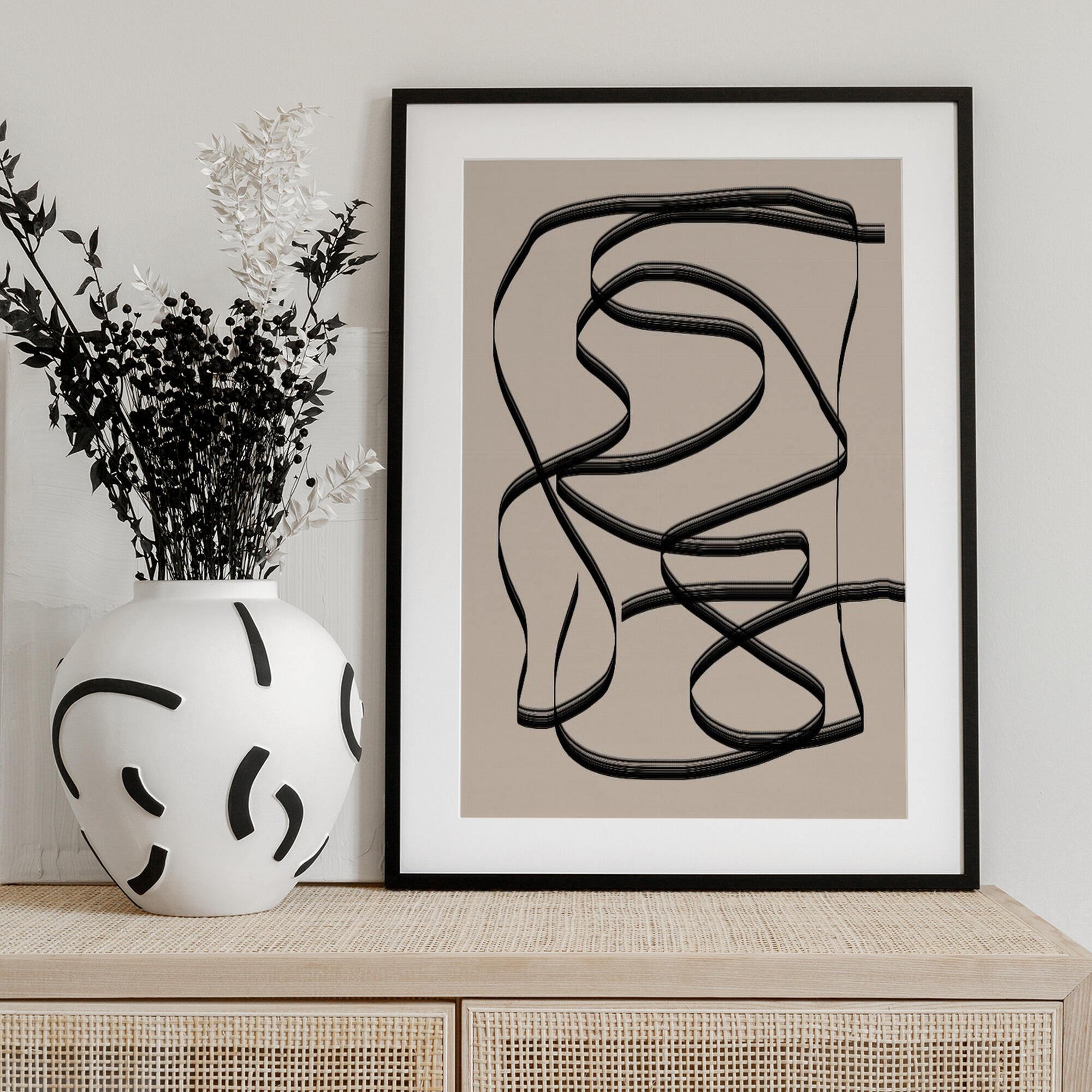 Flowing Lines Maze