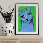 The Big Blue Cat