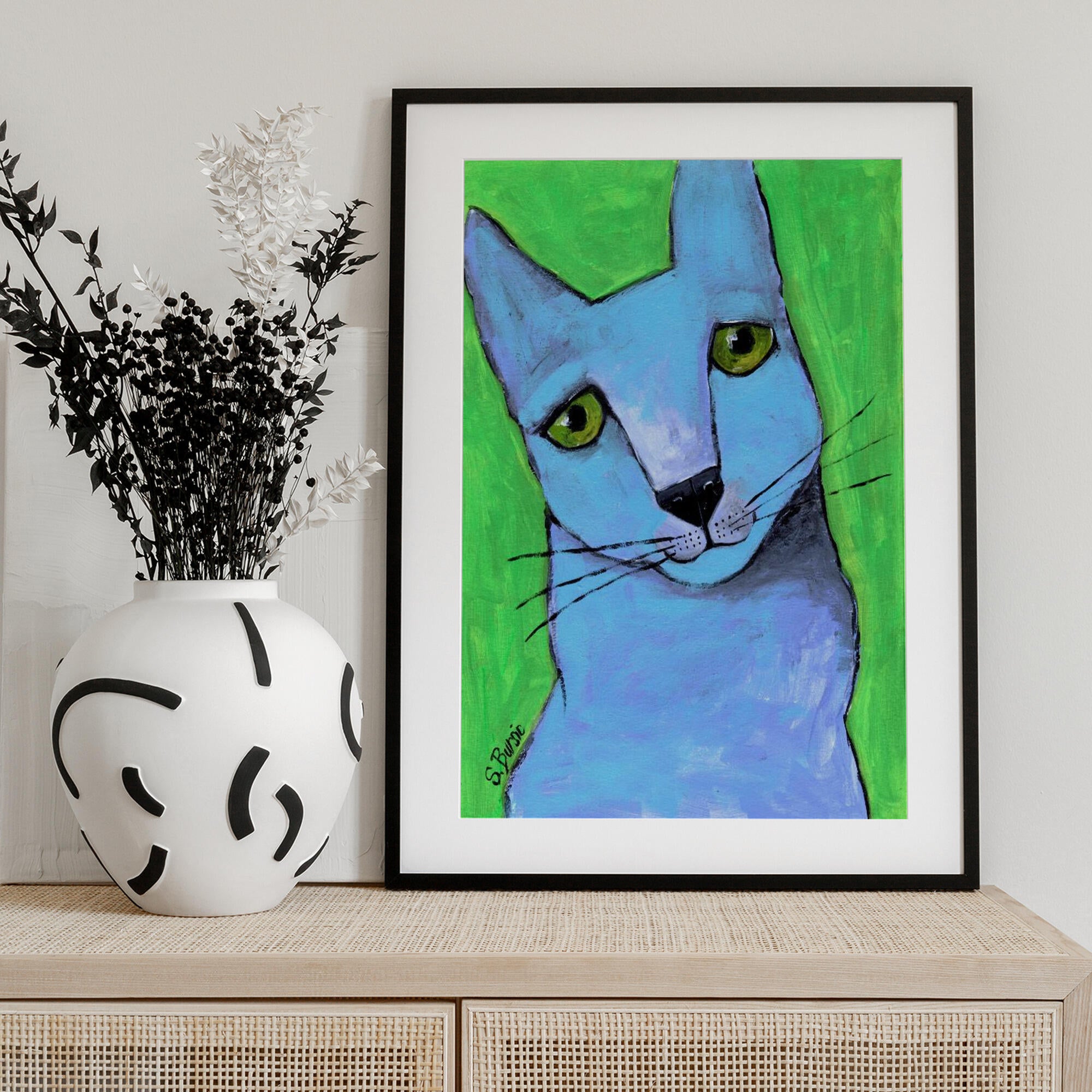 The Big Blue Cat