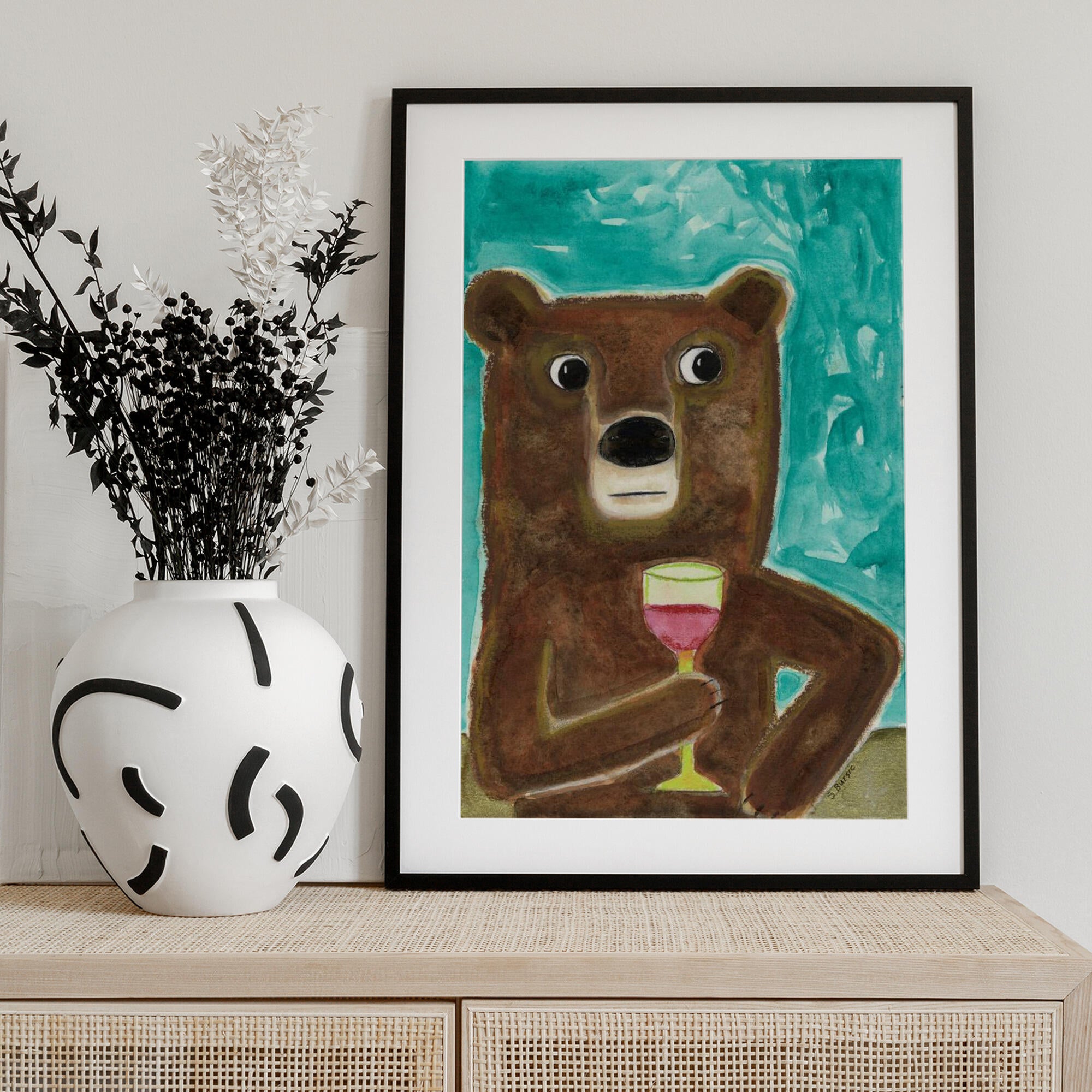 Mr. Bear at the Bar