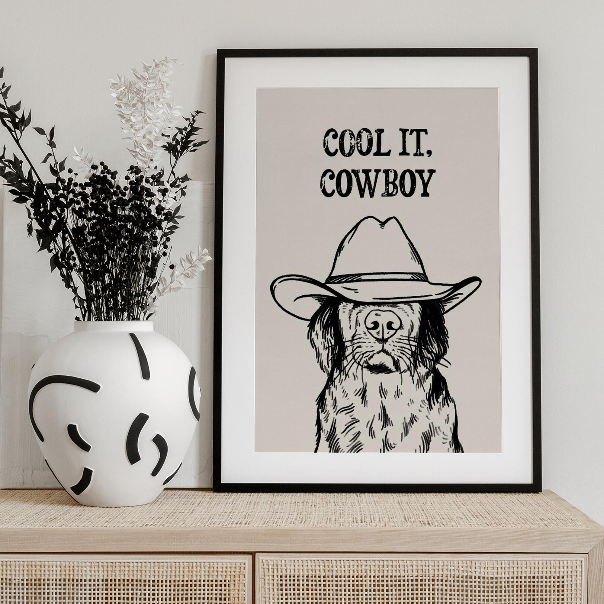 Cool it Cowboy Black