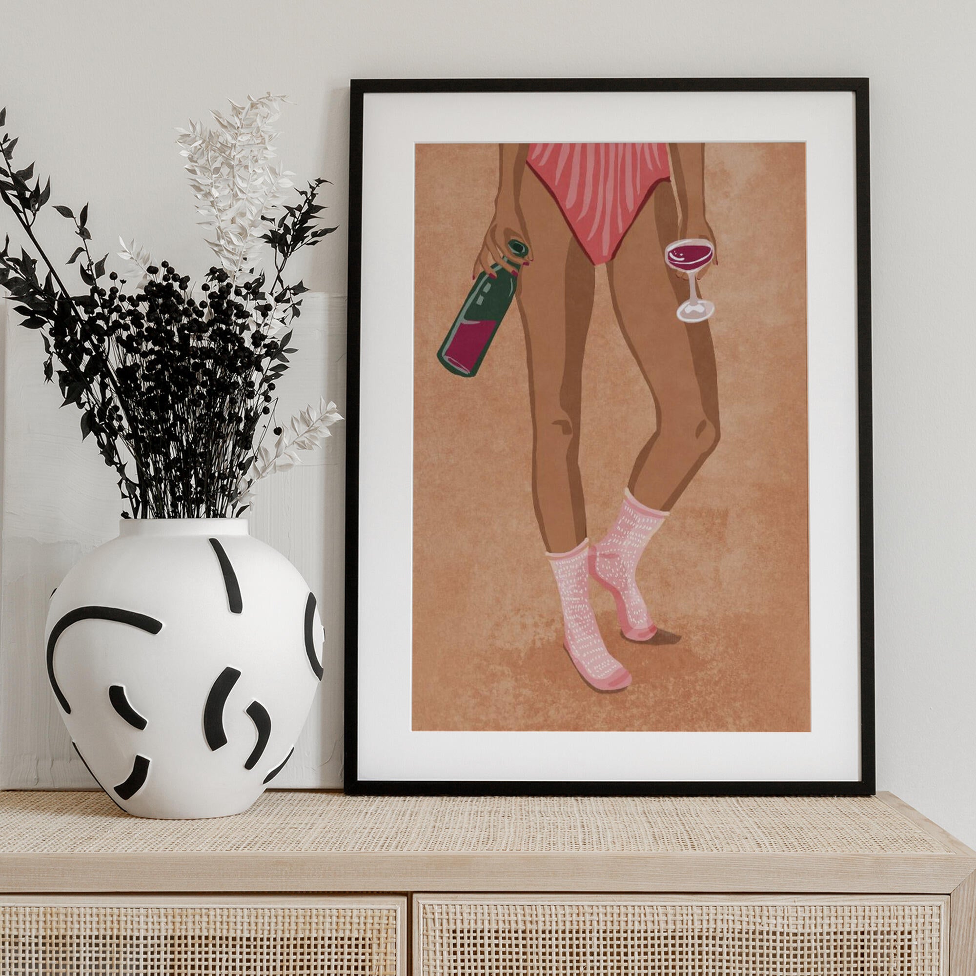Wine and socks