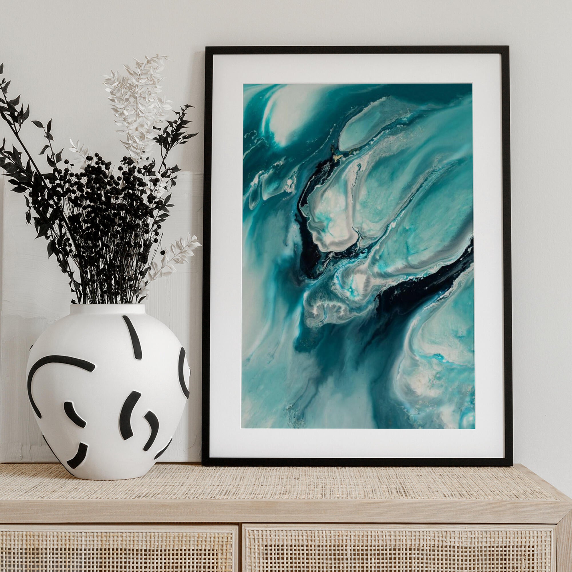 Ocean Teal Aqua Turquoise "Ocean Teal"
