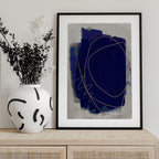 Blue Strokes 5