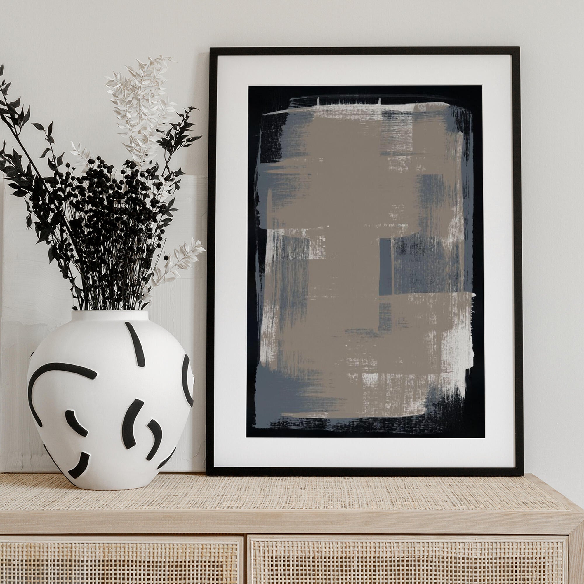 Abstract Brush Strokes 180X