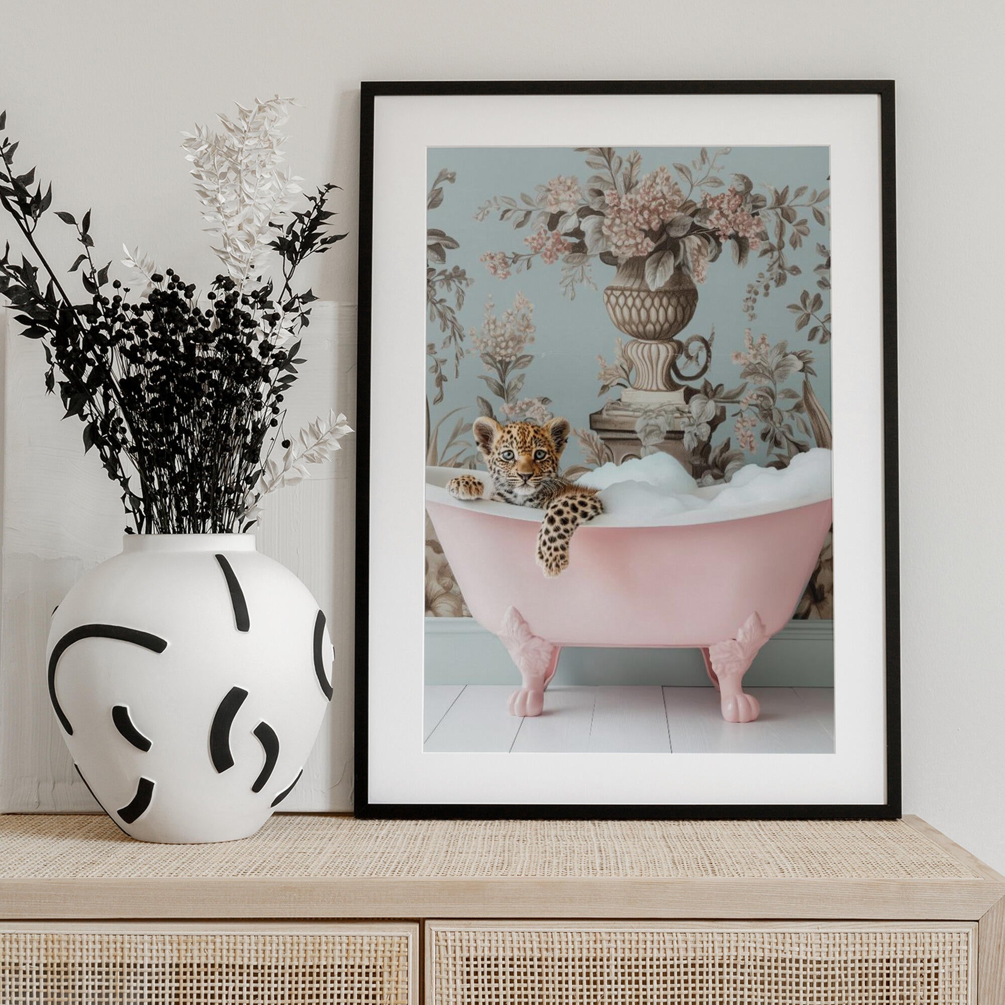 Leopard’s Pink Bubble Bath