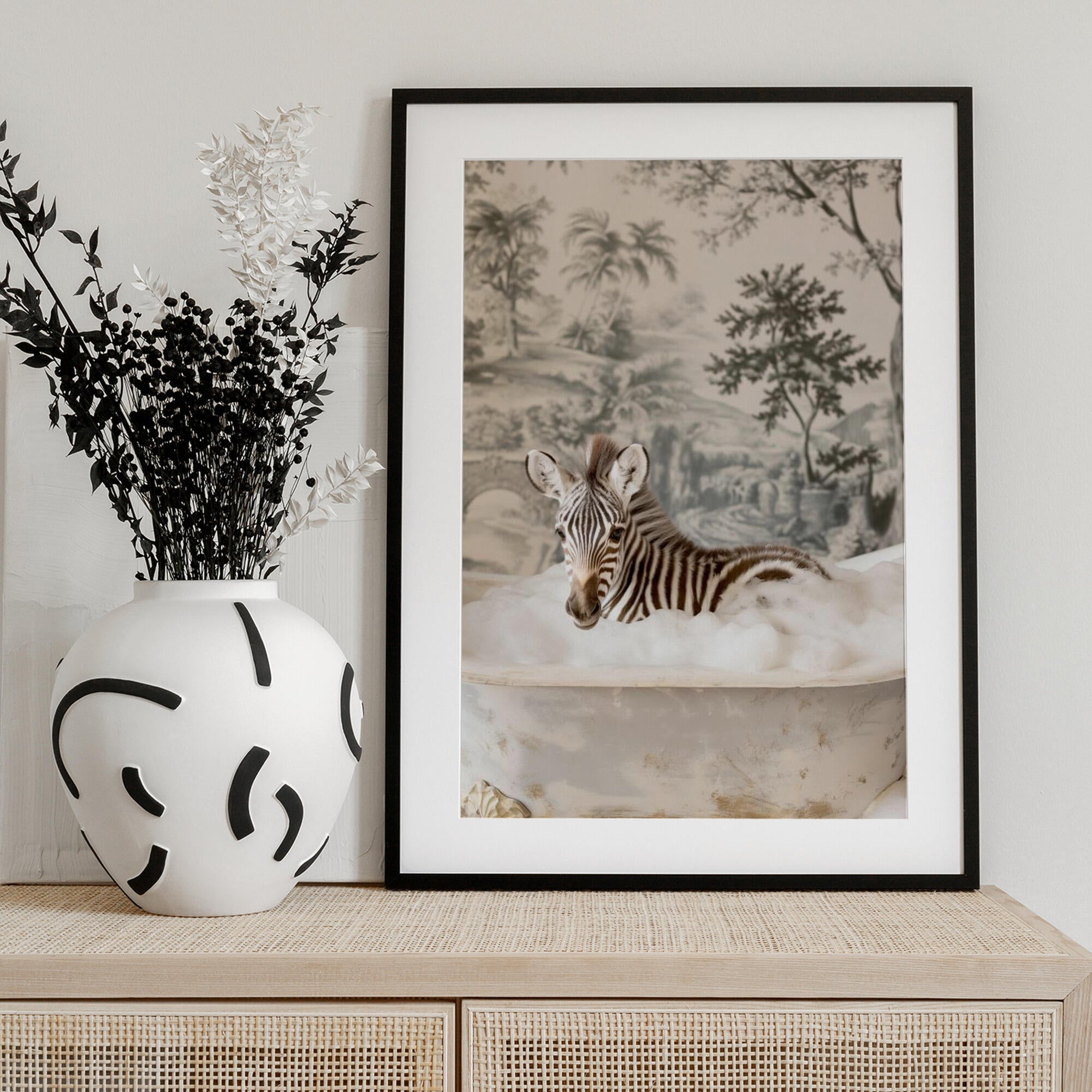 Zebra Bubble Bliss