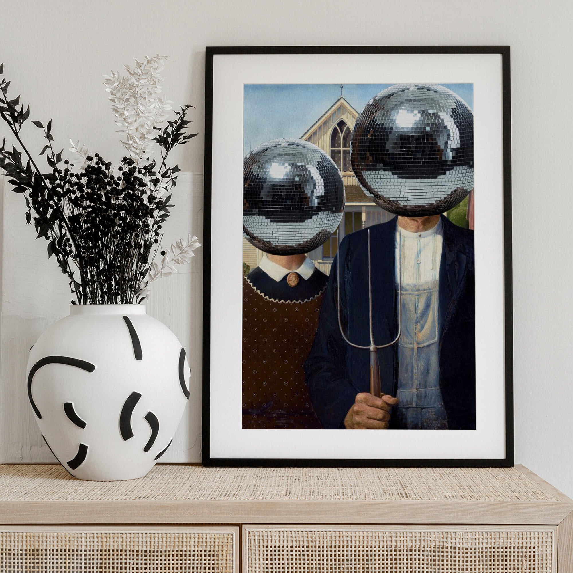 American Gothic with Disco
