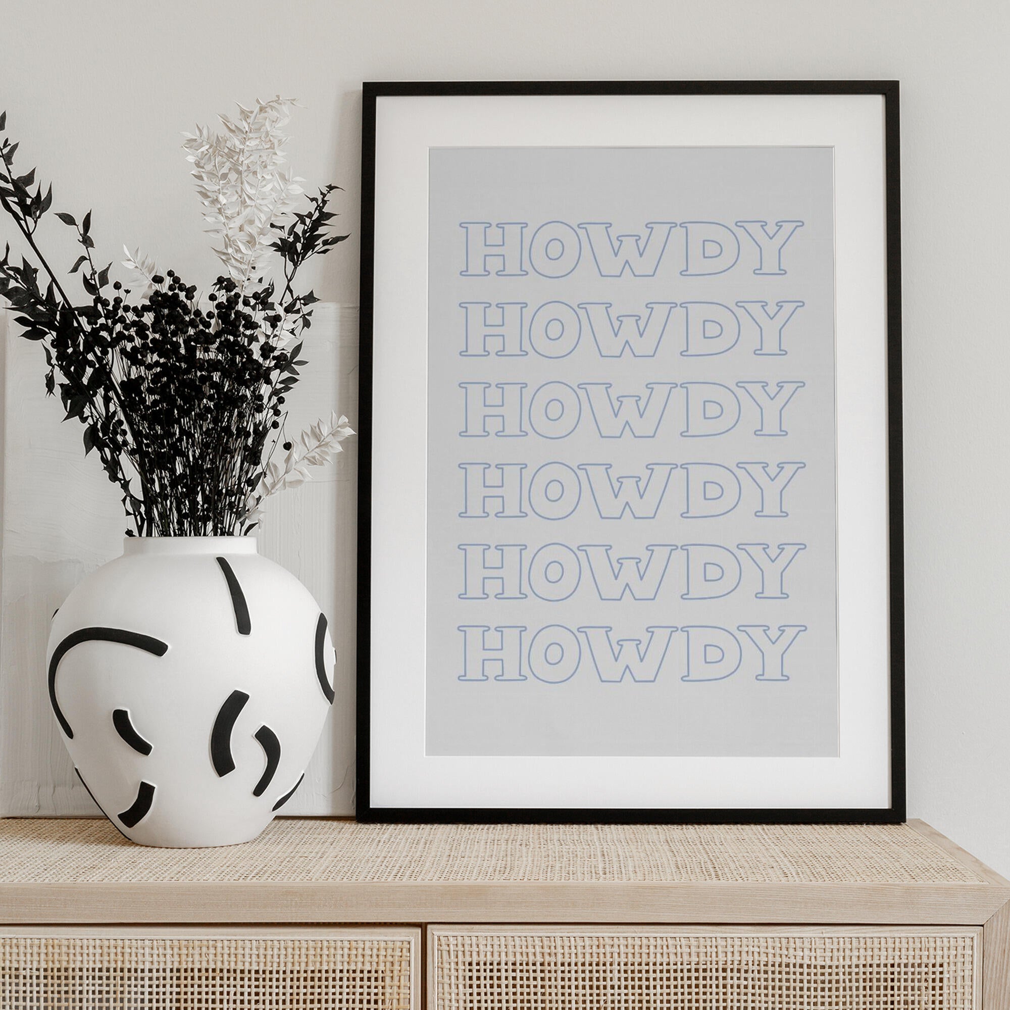 Blue Howdy