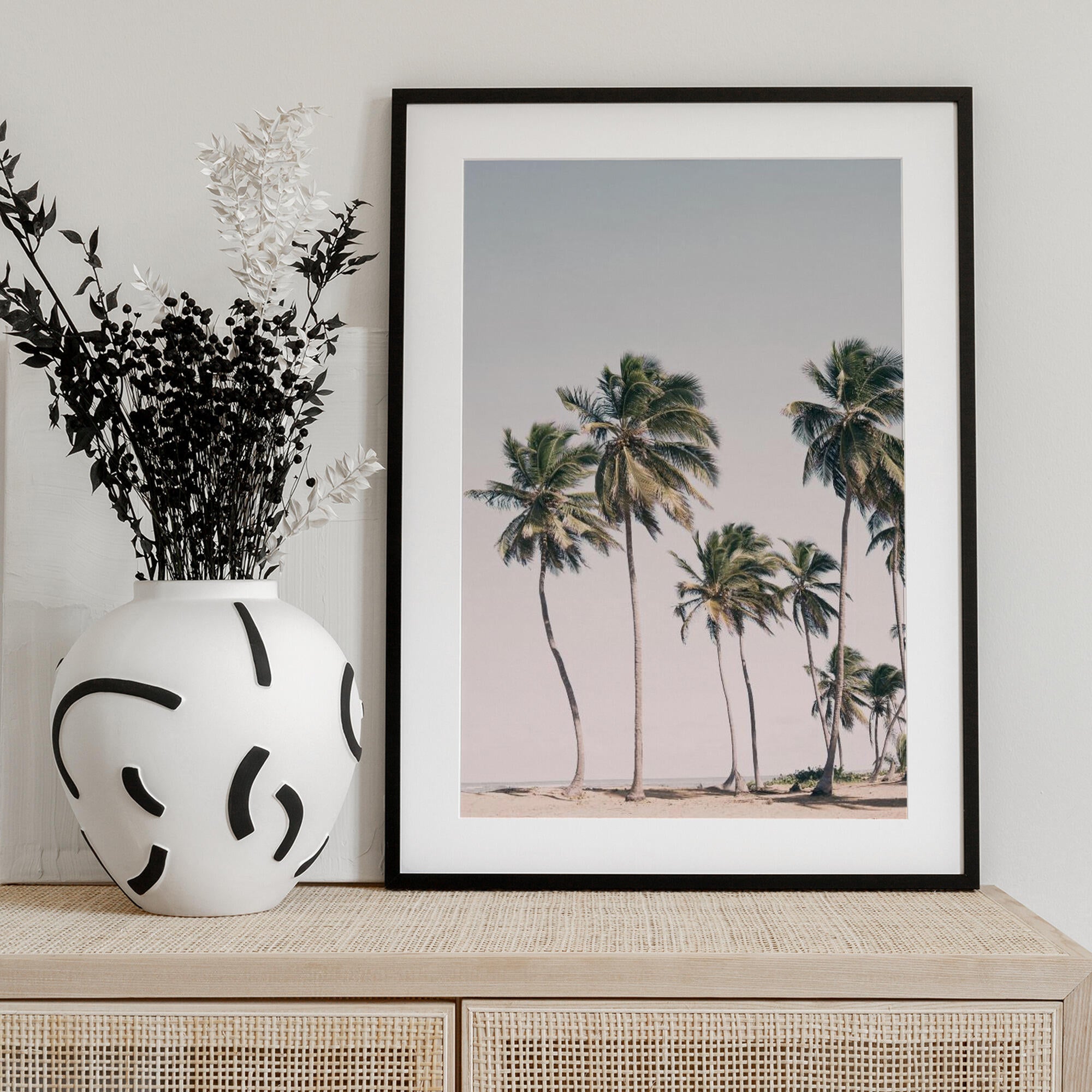 Blush Tropical Trees