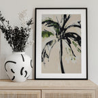 Abstract Palm Tree