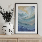 Evoking Ocean Waves and Sky