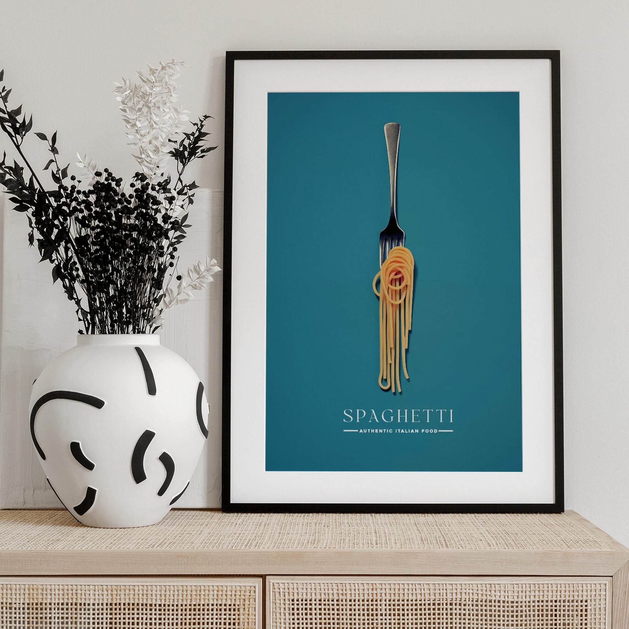 A Fork Wrapped In Spaghetti