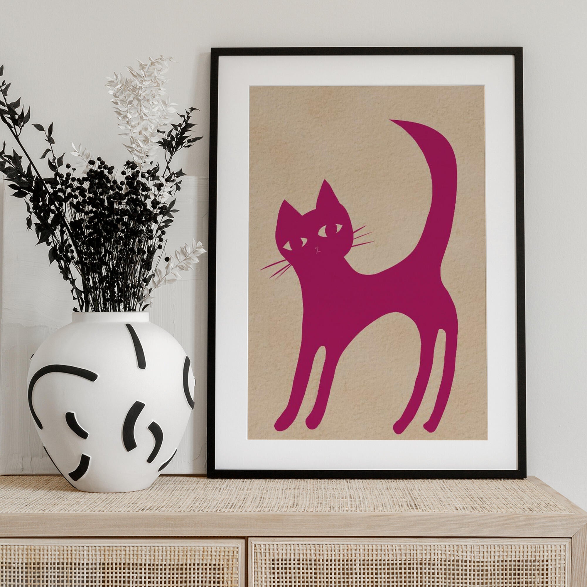 Pink cat