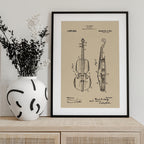 Violin Patent 1921