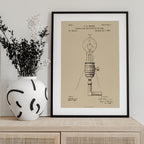 Electric Lamp Patent 1882