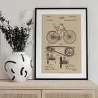 Bicycle Patent 1890