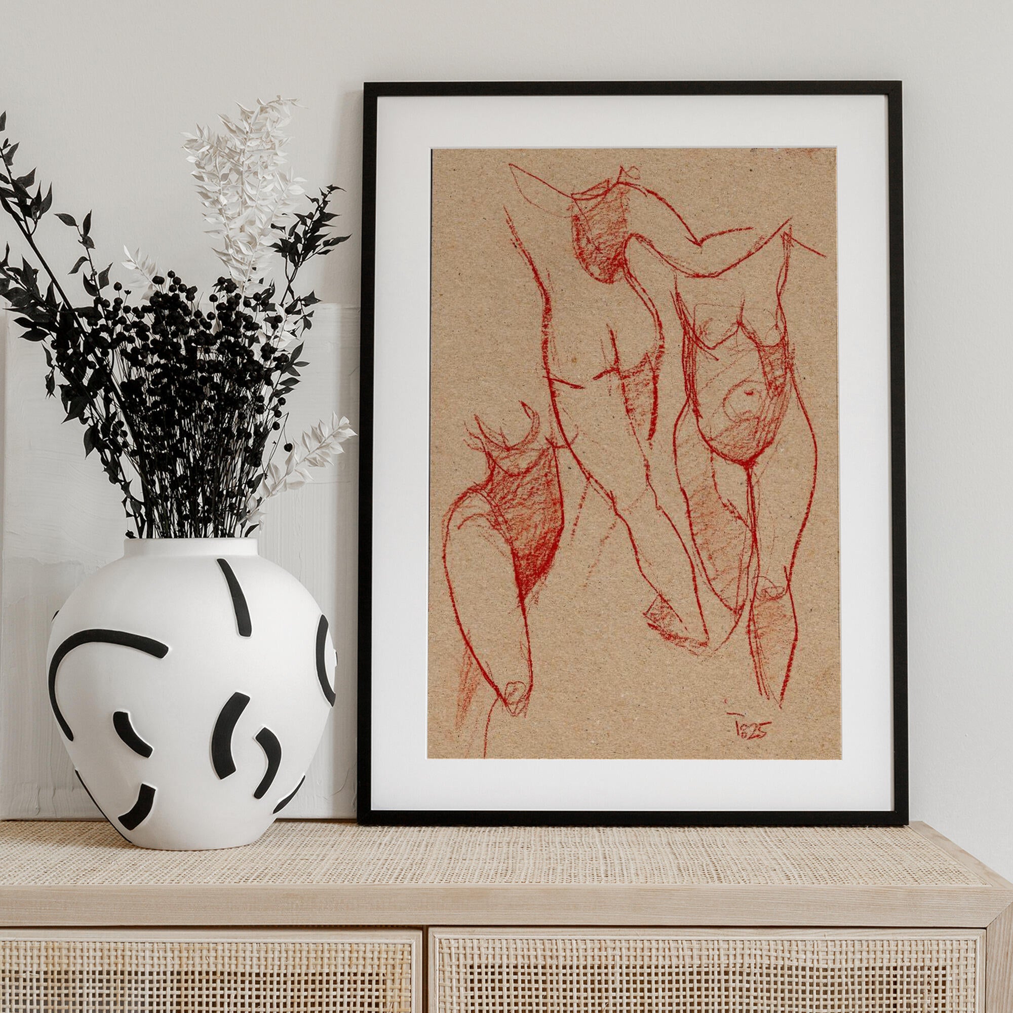 Gestural Nude Figure Studies