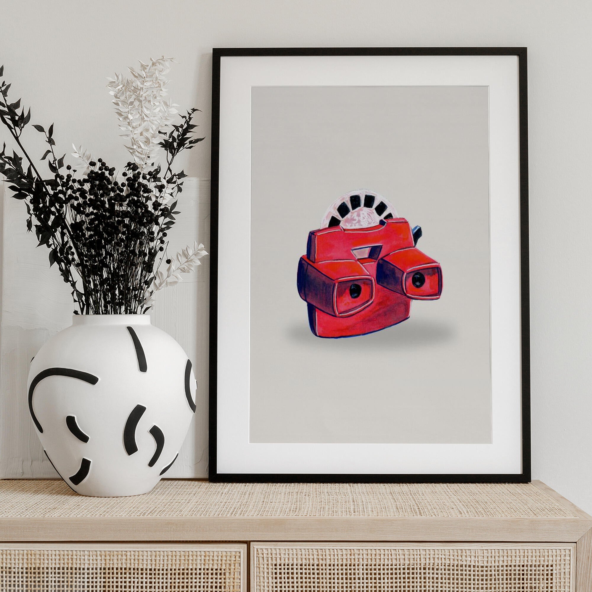 Red Retro Viewer