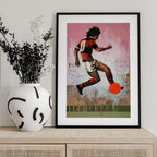 Vintage Football Action