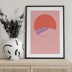 Minimalist Dune Sunset