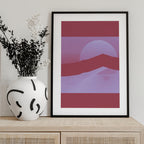 Vivid Desert Horizon