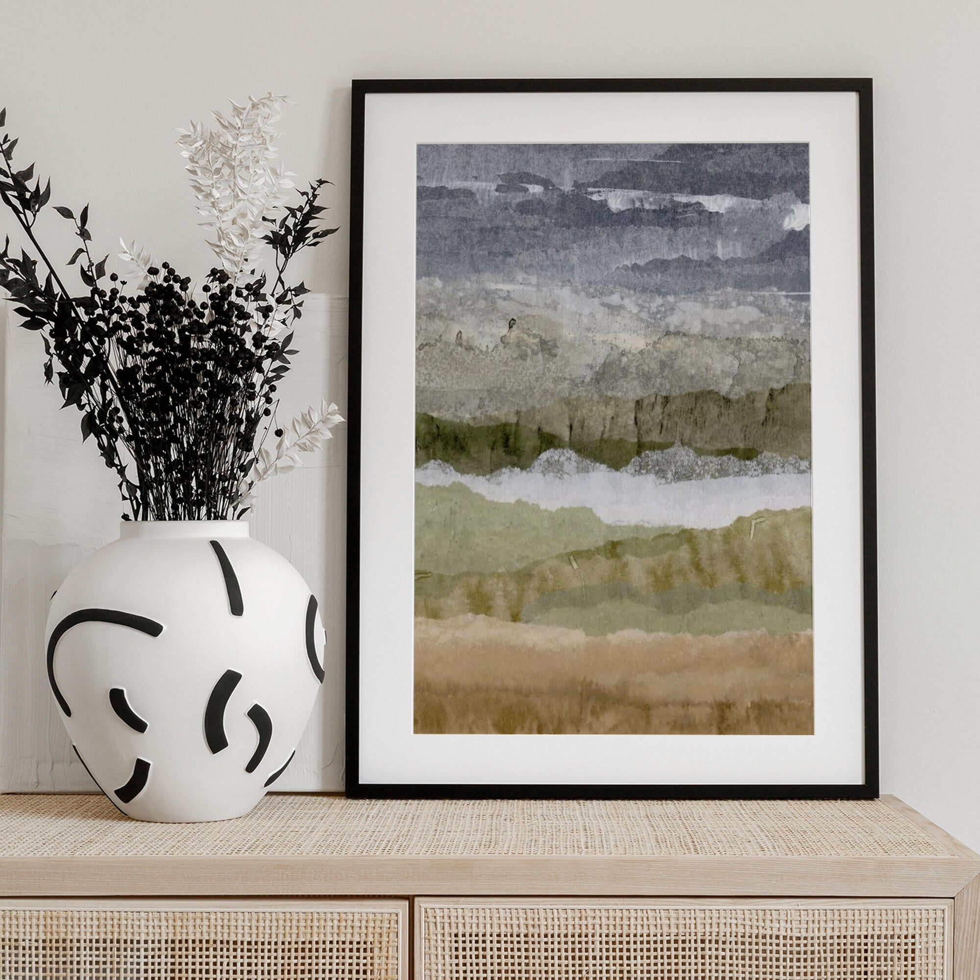 Muted Layered Landscape