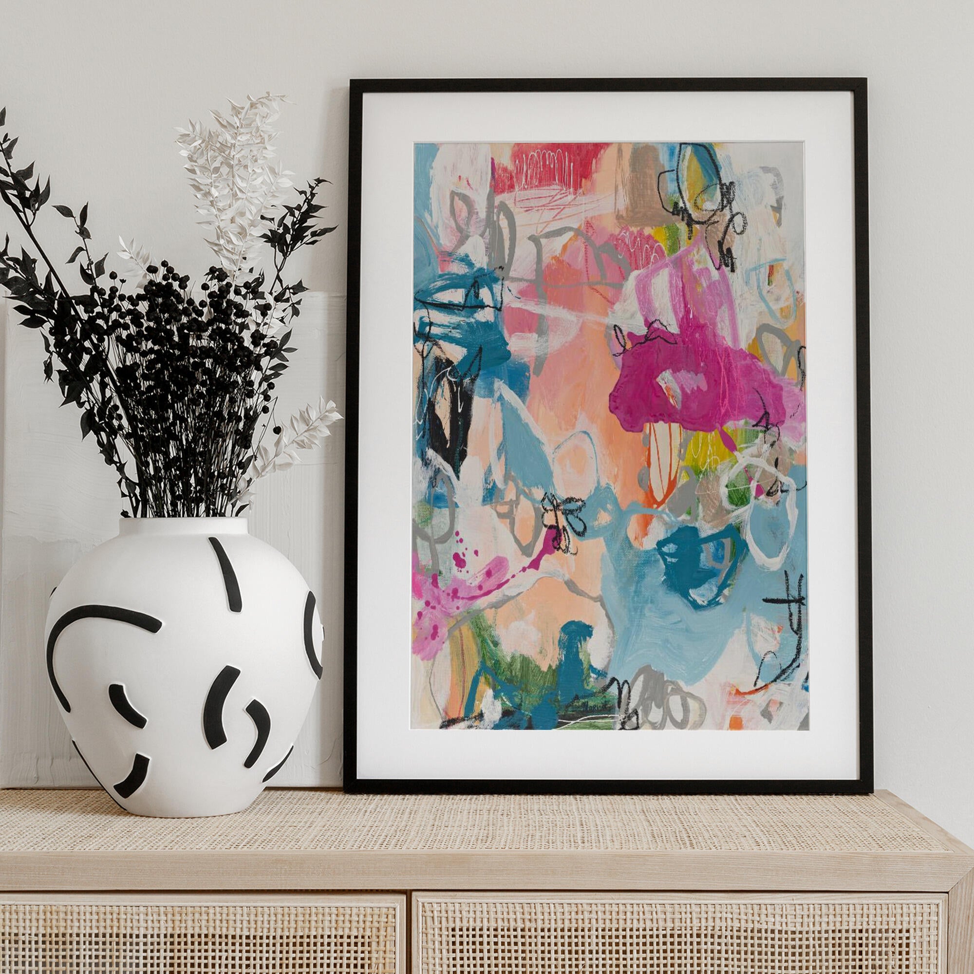 Vibrant Abstract Expression